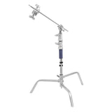 20"  Studio Robust C-Stand Stainless-Steel Turtle Grip & Arm Set 