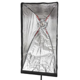 60cm X 120cm Easy-Open Asymmetric Offset Softbox  for use with Studio Strobe Flashes or Compatible LED Lights