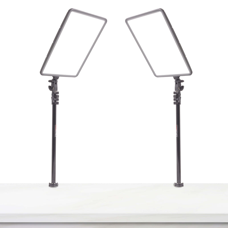 Double Kit GLOWPAD350S LED Panel & Table Stand By PixaPro 