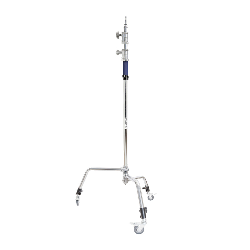 IXAPRO 300cm Turtle-Based C-Stand and Caster Wheels