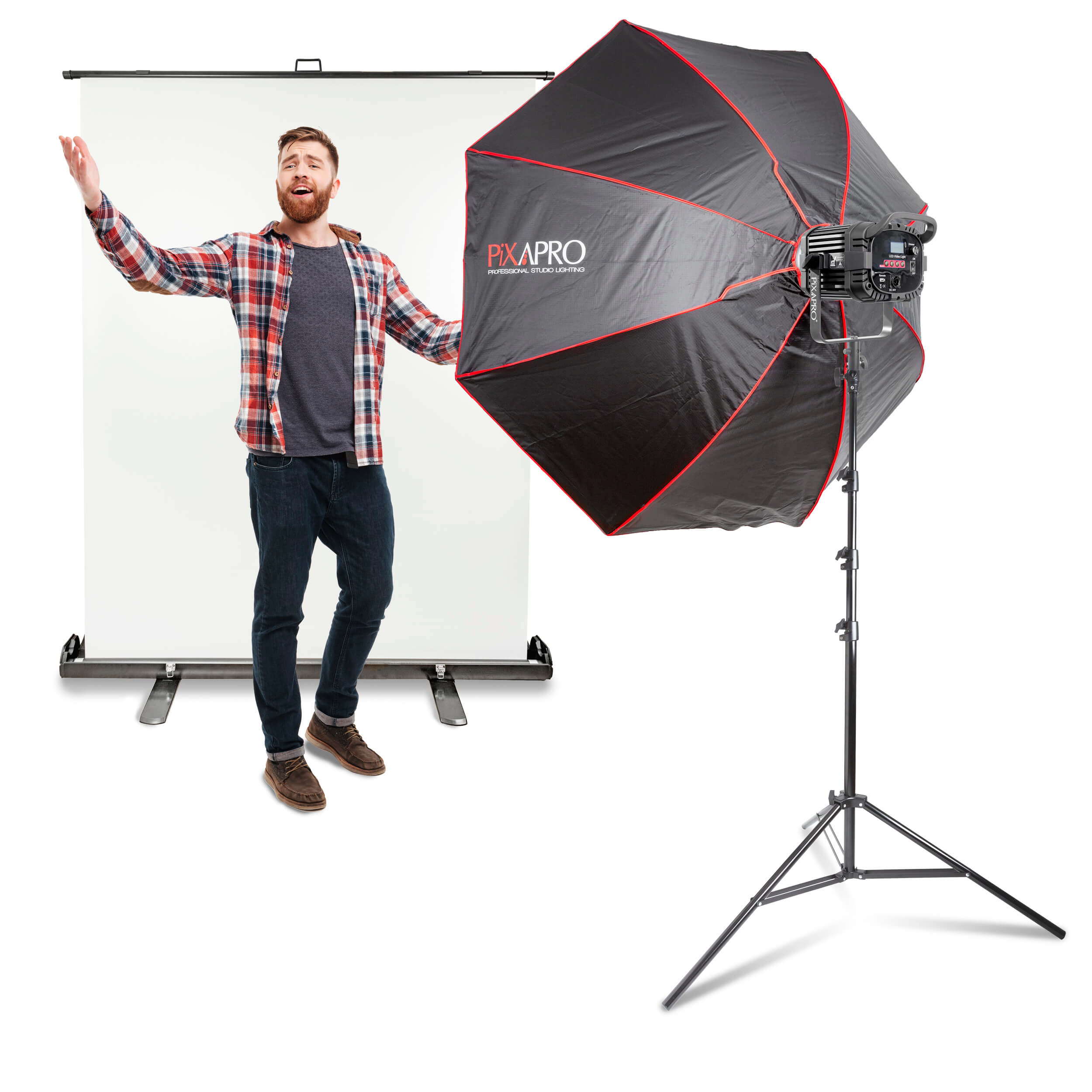 PIXAPRO LED200D MKIII Professional Actors and Performers Self-Audition Kit