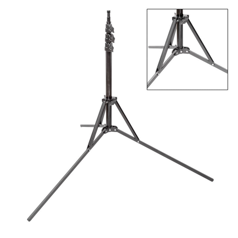 240cm Air Cushioned Studio Light Stand 4 Spigot Mount