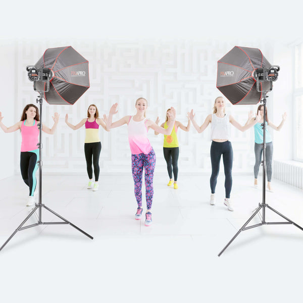 LED200D MKIII Daylight Balanced Gym & Dance Class Video Kit