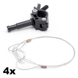 Essential Truss Accessory Kit for 4x Video/Studio Lights  (Diameter: 30-35mm)