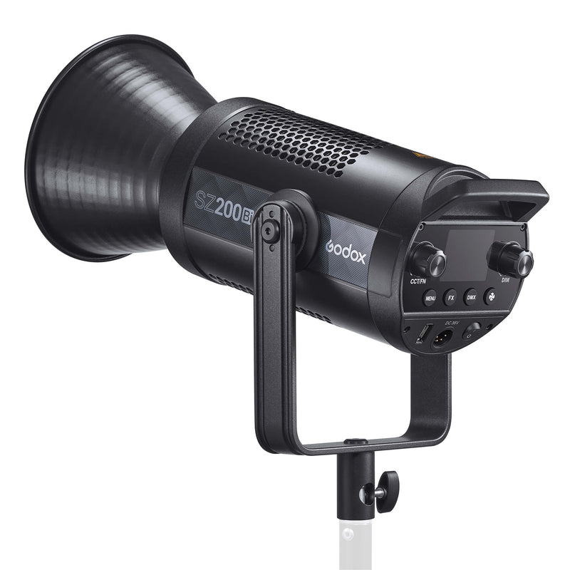 SZ200Bi Zoomable Bi-Colour Video & Photography Light with Firmware Updates 