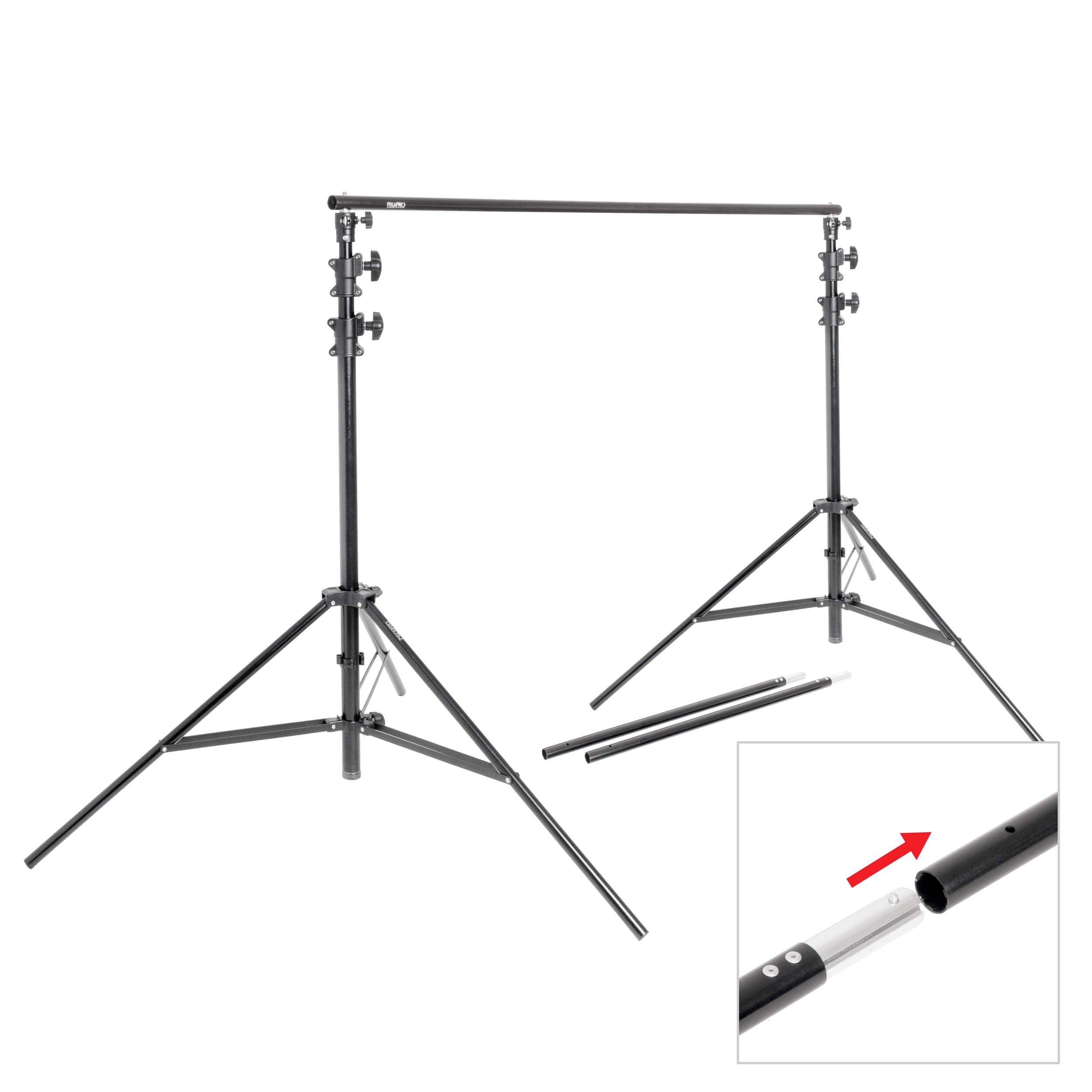 3.2mx3m Heavy-Duty Adjustable Background Support System 