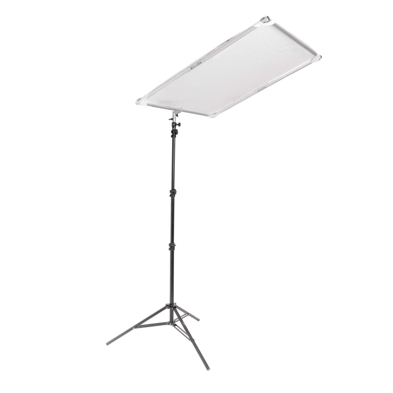 90x90cm (35.4"X35.4") Foldable Reflector Panel And Sun Scrim Diffuser Panel Kit With Boom Handle And Carry Bag