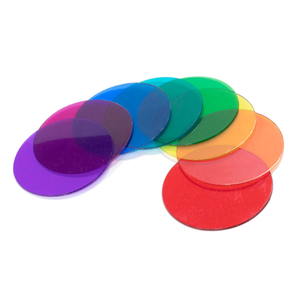 Pack of 8 Pieces Transparent Colour Gel Light Filter