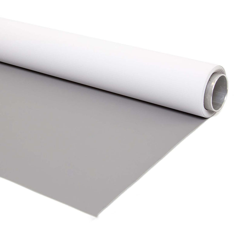 Strong And Durabe Grey/White Vinyl Photography Backdrop Roll (2x4m)