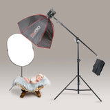 LED200D MKIII Newborn Baby Light Kit with 120cm Softbox & Reflector