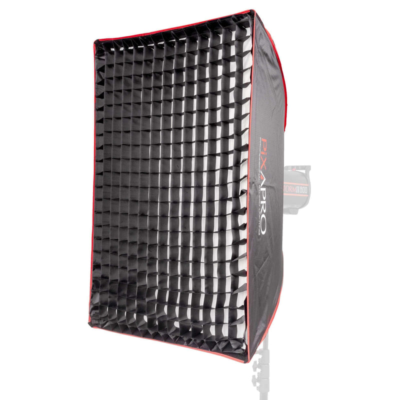 60x90cm (23.6"X35.4") Rectangular Easy-Open Umbrella Softbox With 4cm Grid