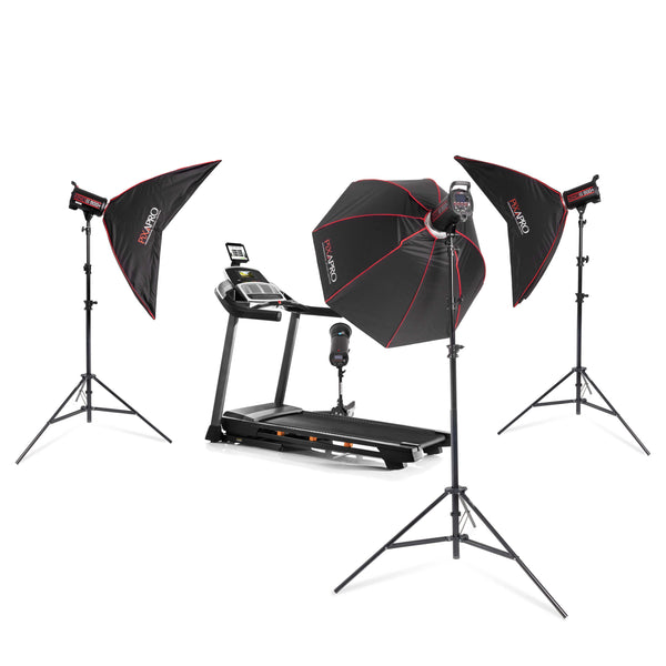 KINO600II+ 4 Head Large Machinery Product Photography Lighting