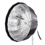 85cm (33.5") 16-Sided Easy-Open Silver Interior Parabolic Softbox  with  Two Layers of Diffusion
