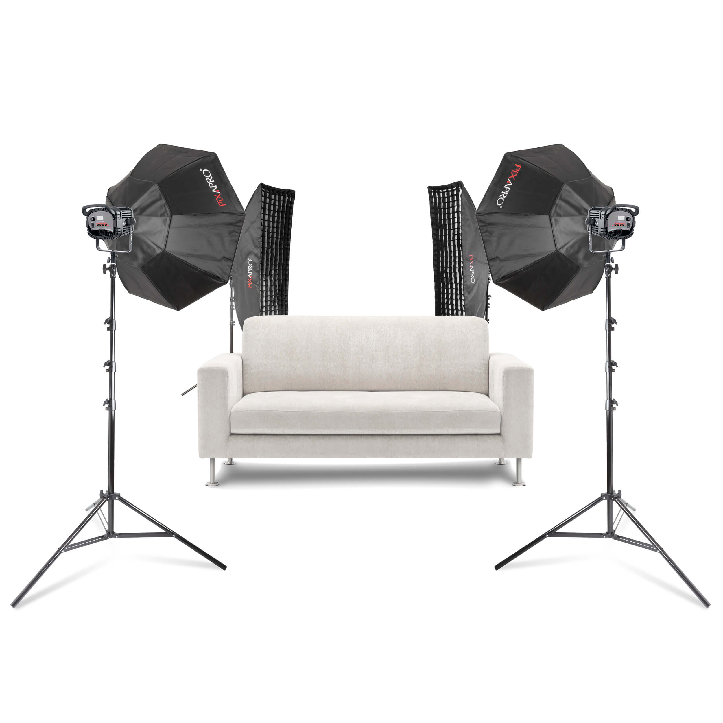 LED200D MKIII 4-Head E-Commerce Product Photography & Video Kit