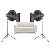 LED200D MKIII 4-Head E-Commerce Product Photography & Video Kit