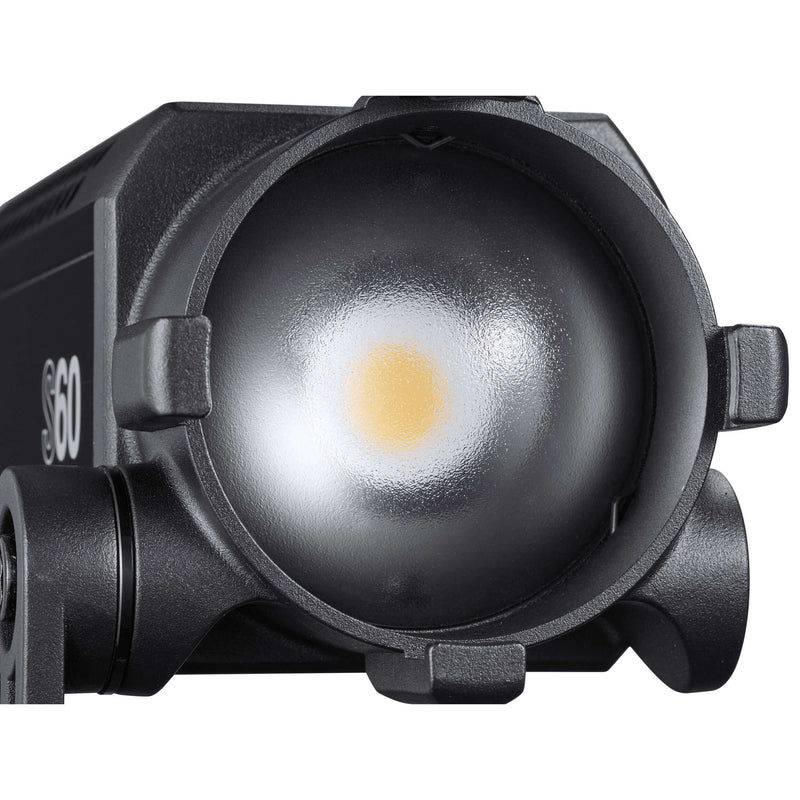 S60D 60W Daylight-balanced Focusable LED Light with Light Projector