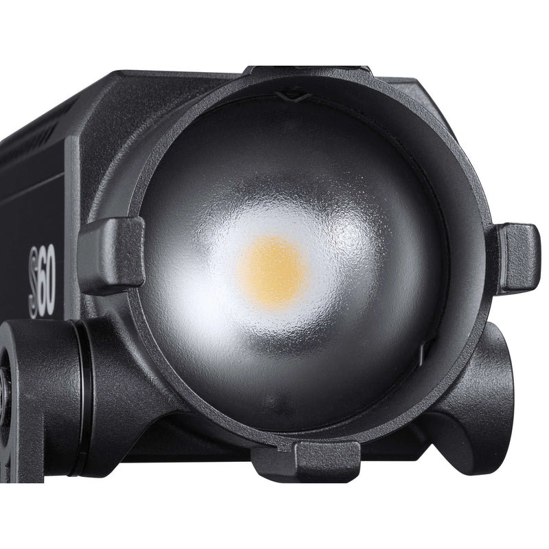 S60D 60W Daylight-Balanced Focusable LED Light Twin Kit
