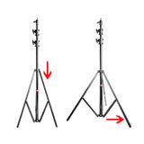 300cm Heavy Duty Retractable Light Stand (Auto Stand)