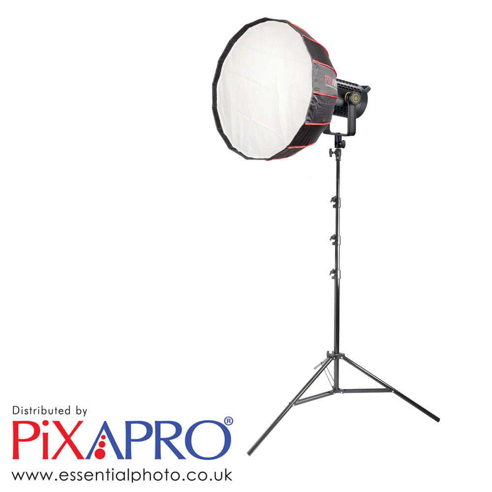 UL-60 LED Video Light with 65cm Rice Bowl Softbox & Light Stand