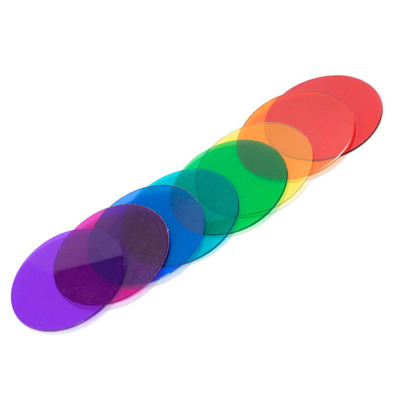 8x Multiple Coloured Gels