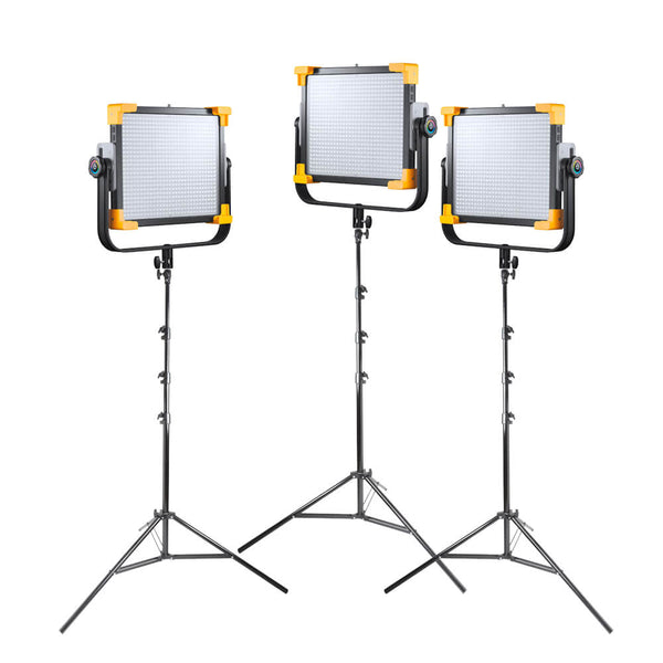 LD75R RGB 2500-8500K LED Panel Three Head Kit By Godox 