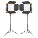 2- Kit LD150RS Bi-Colour RGB LED Panel Light Dimmable - Godox 