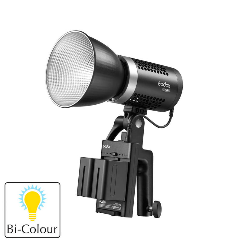 Ml60Bi Handheld COB LED Video Light 2800-6500K By Godox 