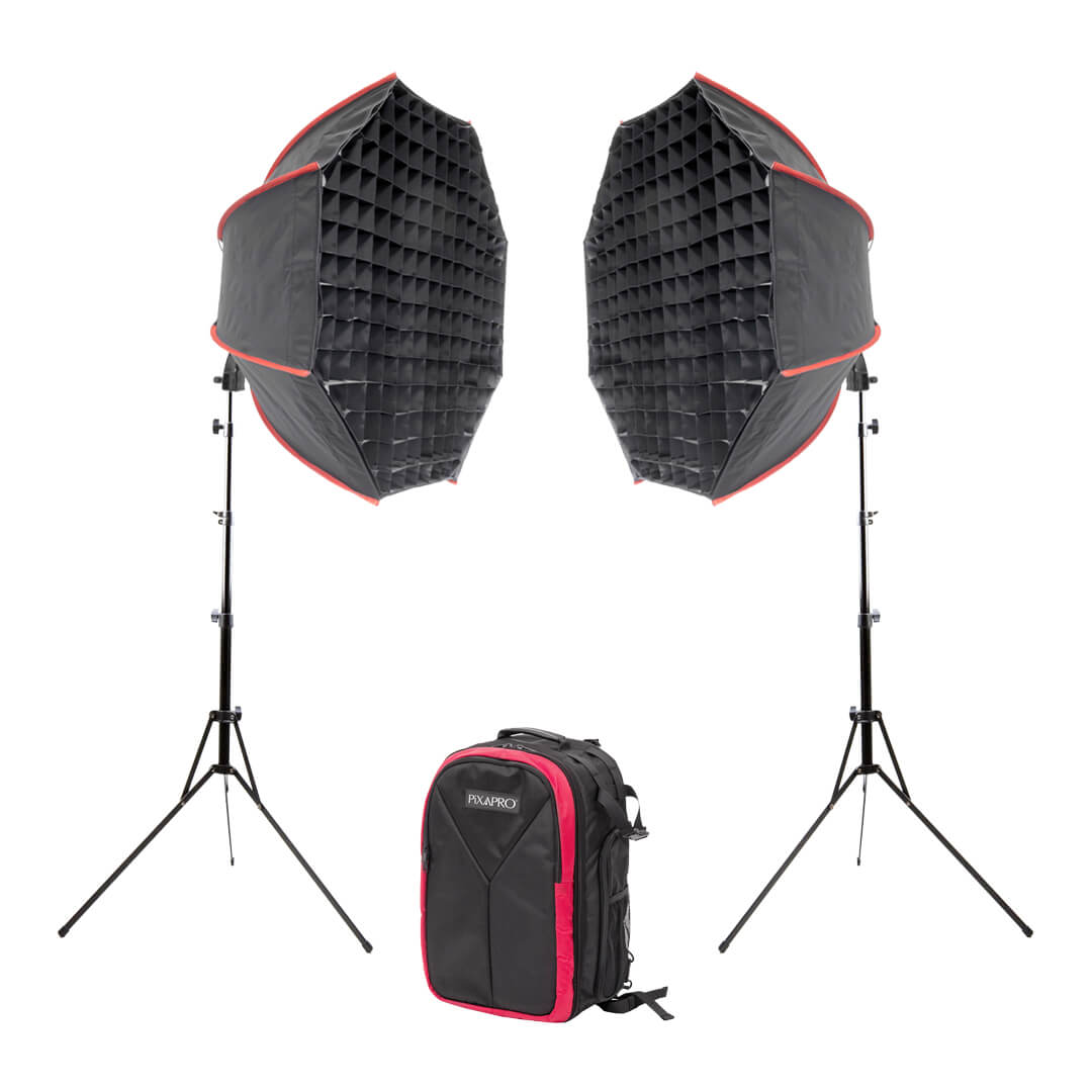 GIO1 Speedlite Twin Travel Backpack Kit