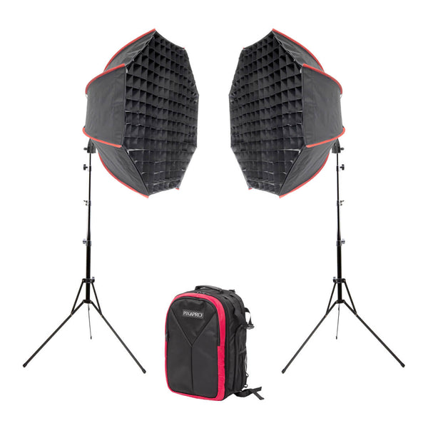 Li-ION580II Speedlite Twin Travel Backpack Kit