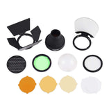 Pocket Flash Accessory Kit & 32-Overlays Transparency Color Gel