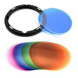32x Coloured Gels Filters (2x 16 Different Colours) To Add Drama and Creativity To Your Images