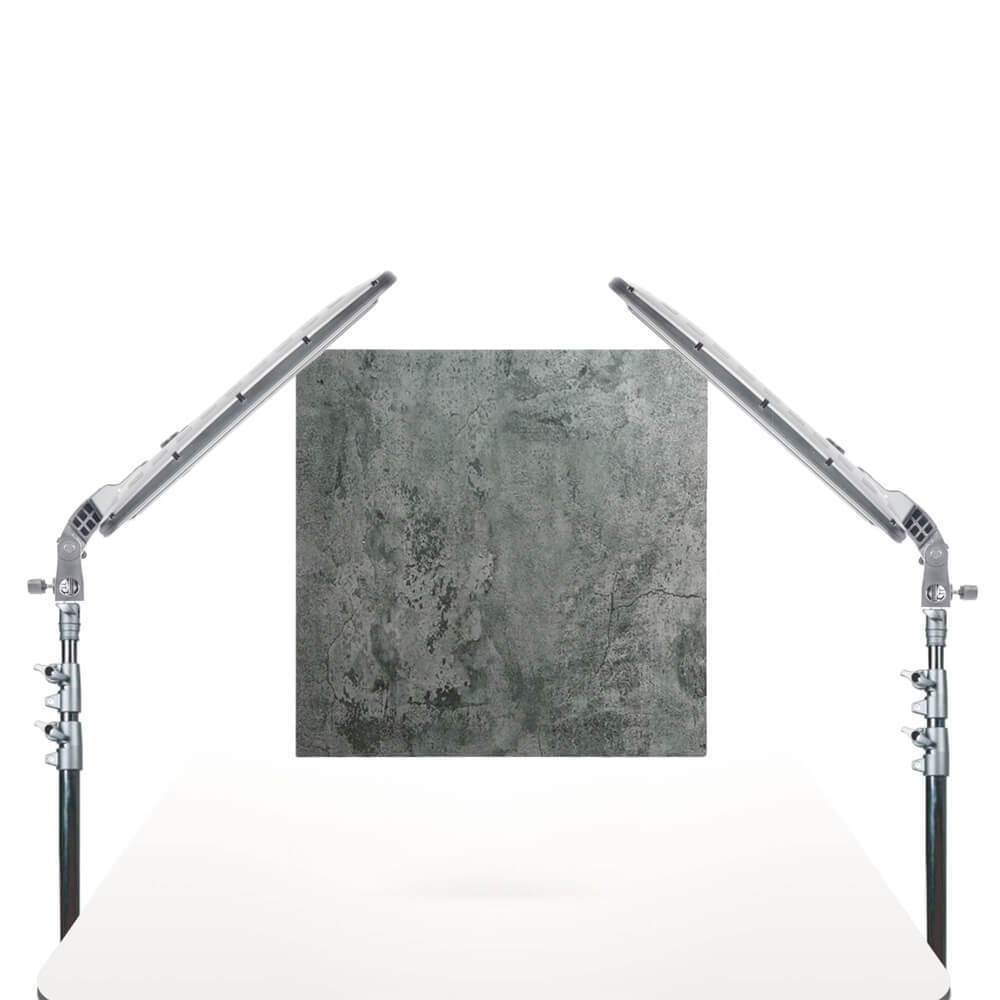 GLOWPAD350S Ultra Thin LED Panel Light Food and Drink Photography Kit with Backdrop 