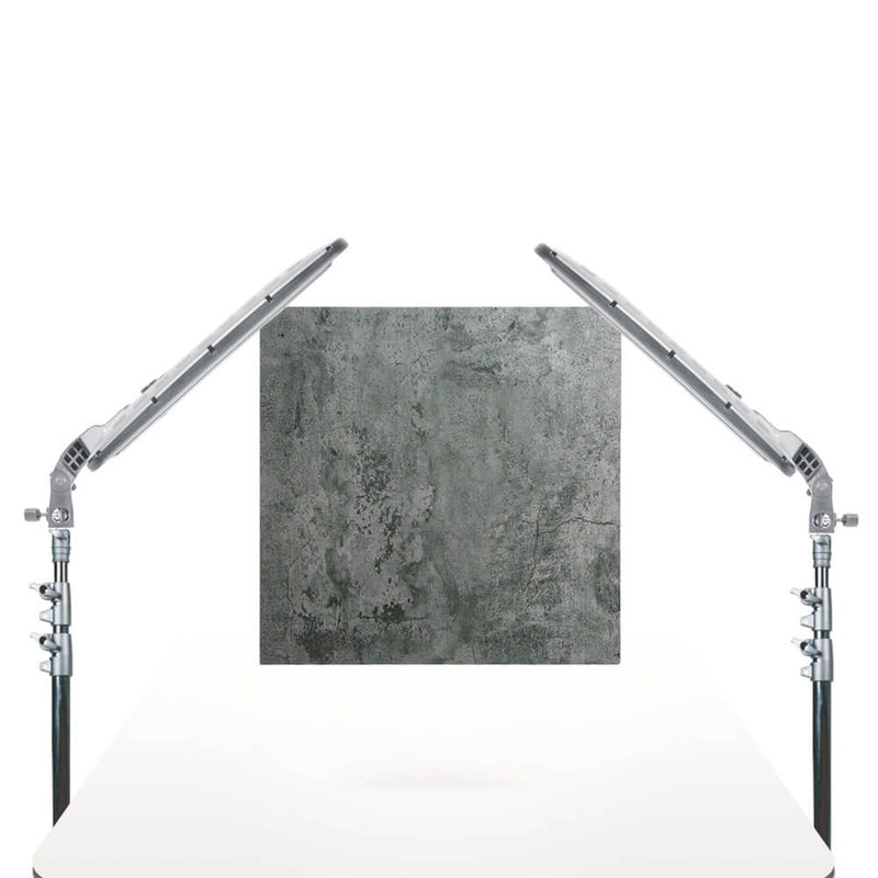 GLOWPAD350S Ultra Thin LED Panel Light Food and Drink Photography Kit with Backdrop 