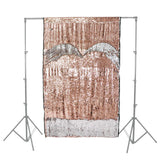 Deco Glamorous Champagne/Silver Sequin Background Stand kit