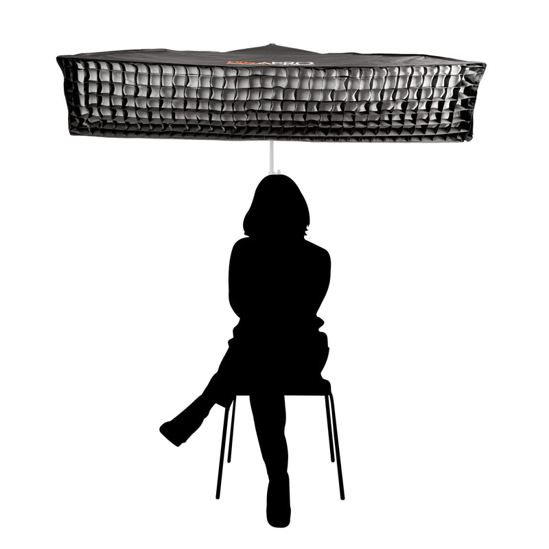 AD200Pro II Brightest Pocket LED Flashlight with Strip Softbox Kit