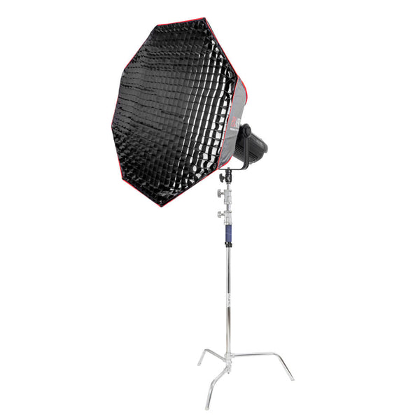 LED S500D MKII Pro LED Studio Light with 150cm Softbox & C-Stand