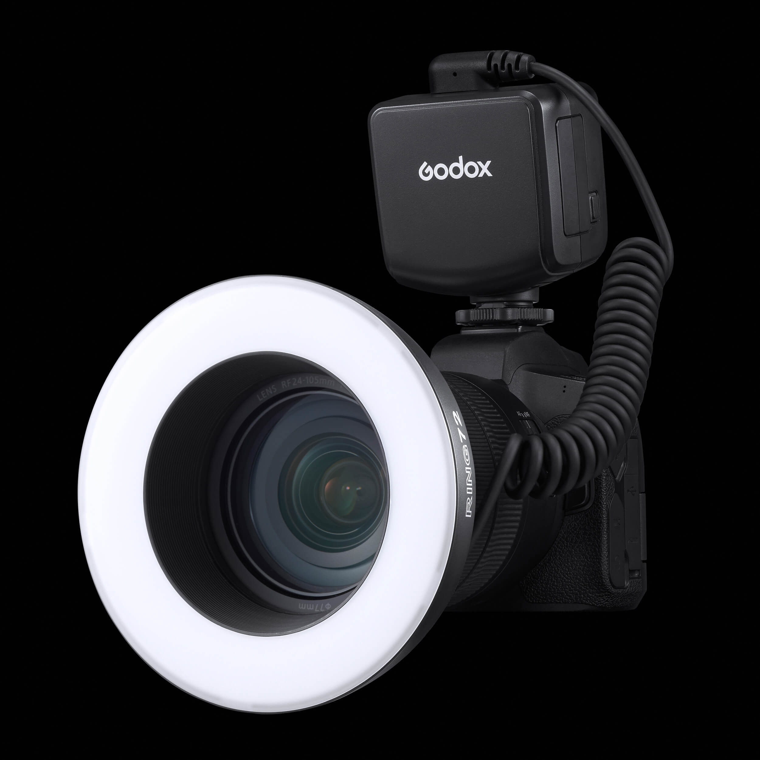Godox RING72 8W Daylight-Balanced LED Macro Ring Light