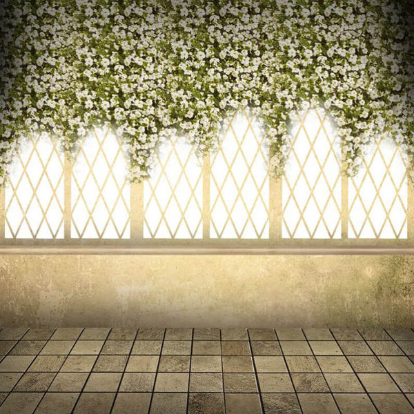 3x4m Flowers Wall Backdrop For Wedding Photography - PixaPro 