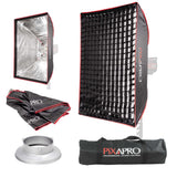 60x90cm (23.6"x35.4") Rectangular Two Layers & Portable Softbox with Grid For Broncolor (Big)