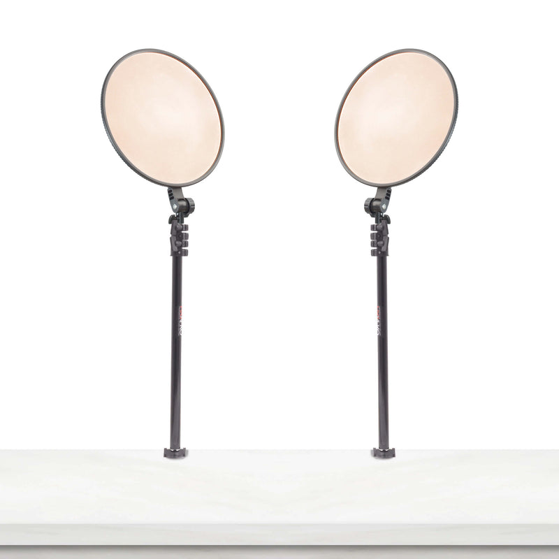Twin LED Panel Kit GLOWPAD 450D 75W Bi-Colour & Table Sand 