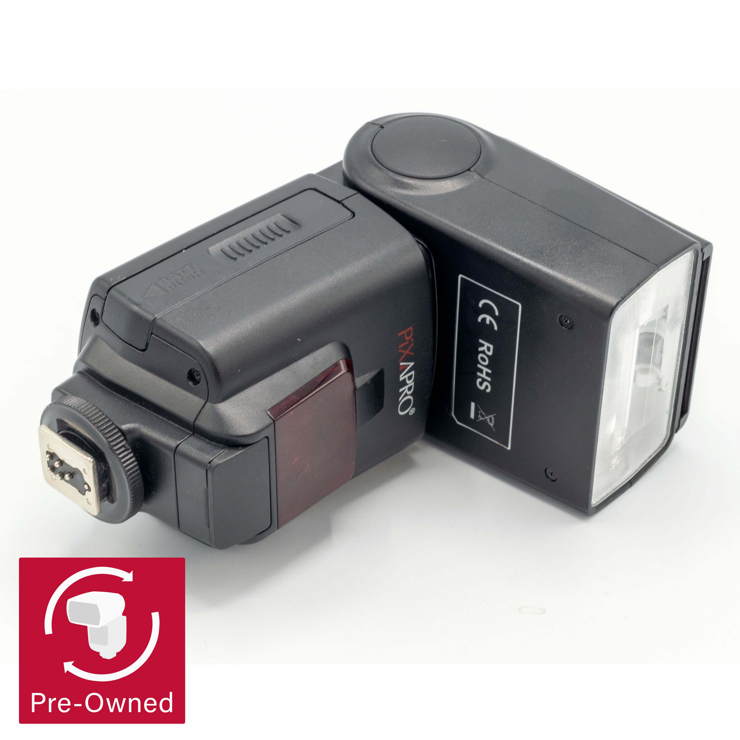 Pixapro T580E TTL Speedlite for Canon (No Bounce Card or Wide Angle diffuser)