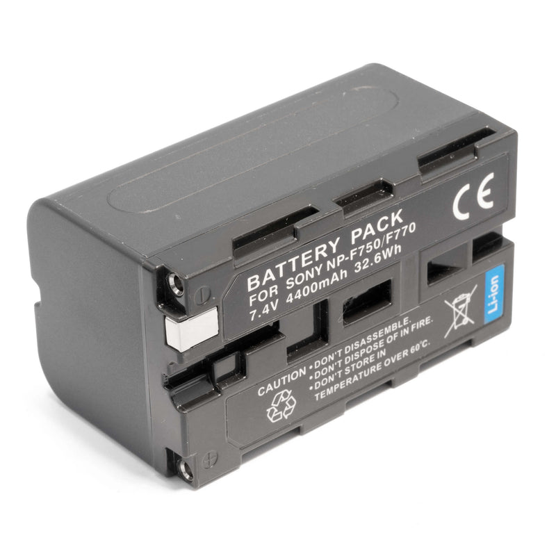 2 Pack of Lithium Ion Batteries NP-F750