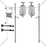 PixaPro Wall/Ceiling Mount Photography Light Stand Bundle 