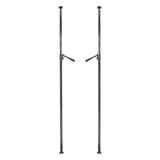 Professional Metal Extendable Autopoles Set (235-400cm)