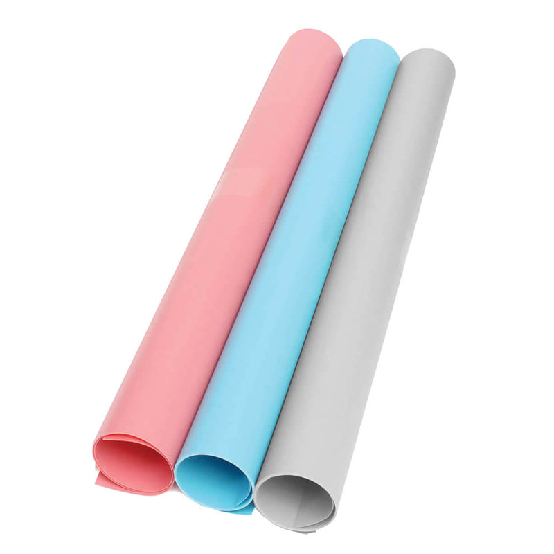 60x130cm Grey/Blue/Pink PVC Backgrounds (Matte Finish)