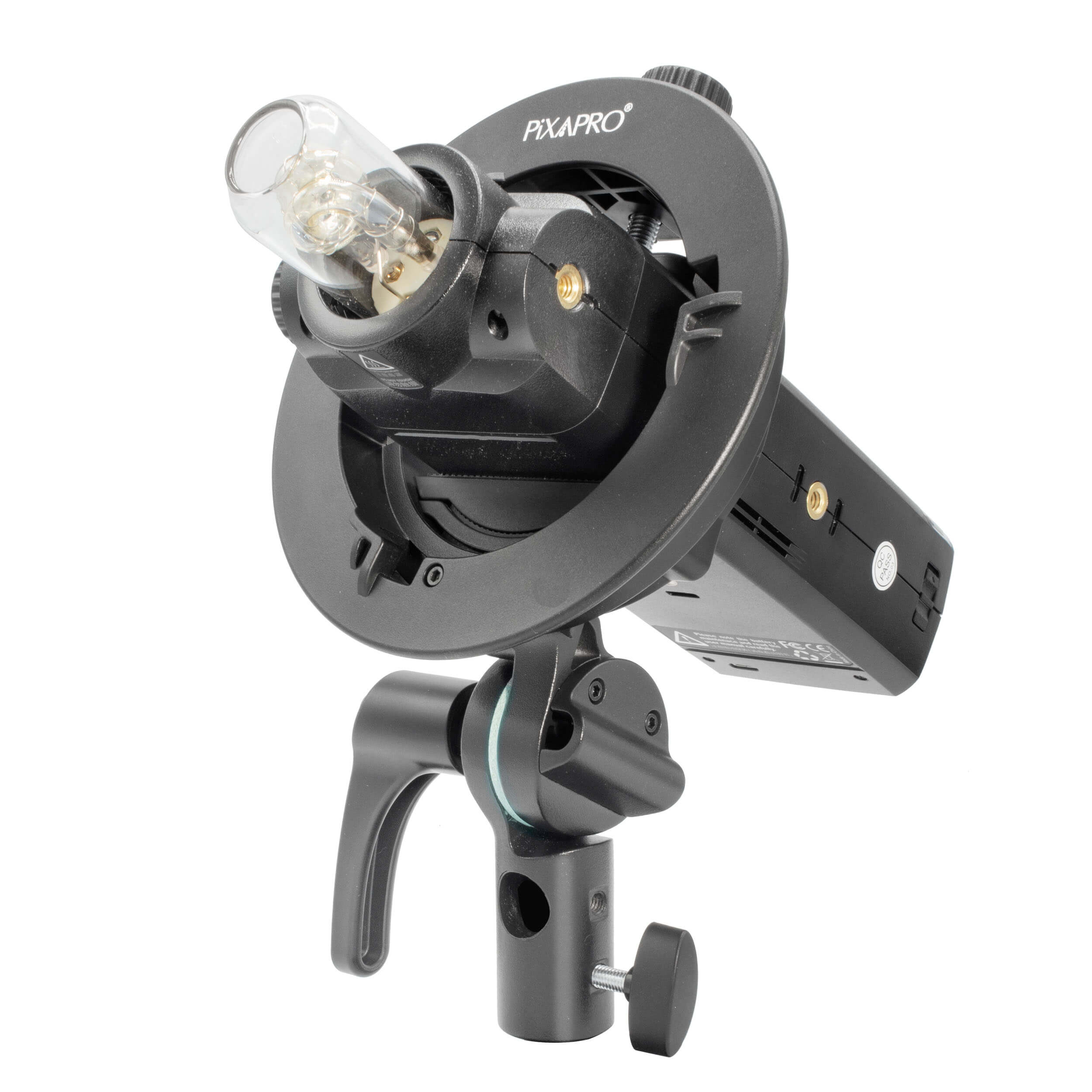 PIKA200PRO Ultra-Compact and Portable Flash with Bowens S-Type Smart Bracket
