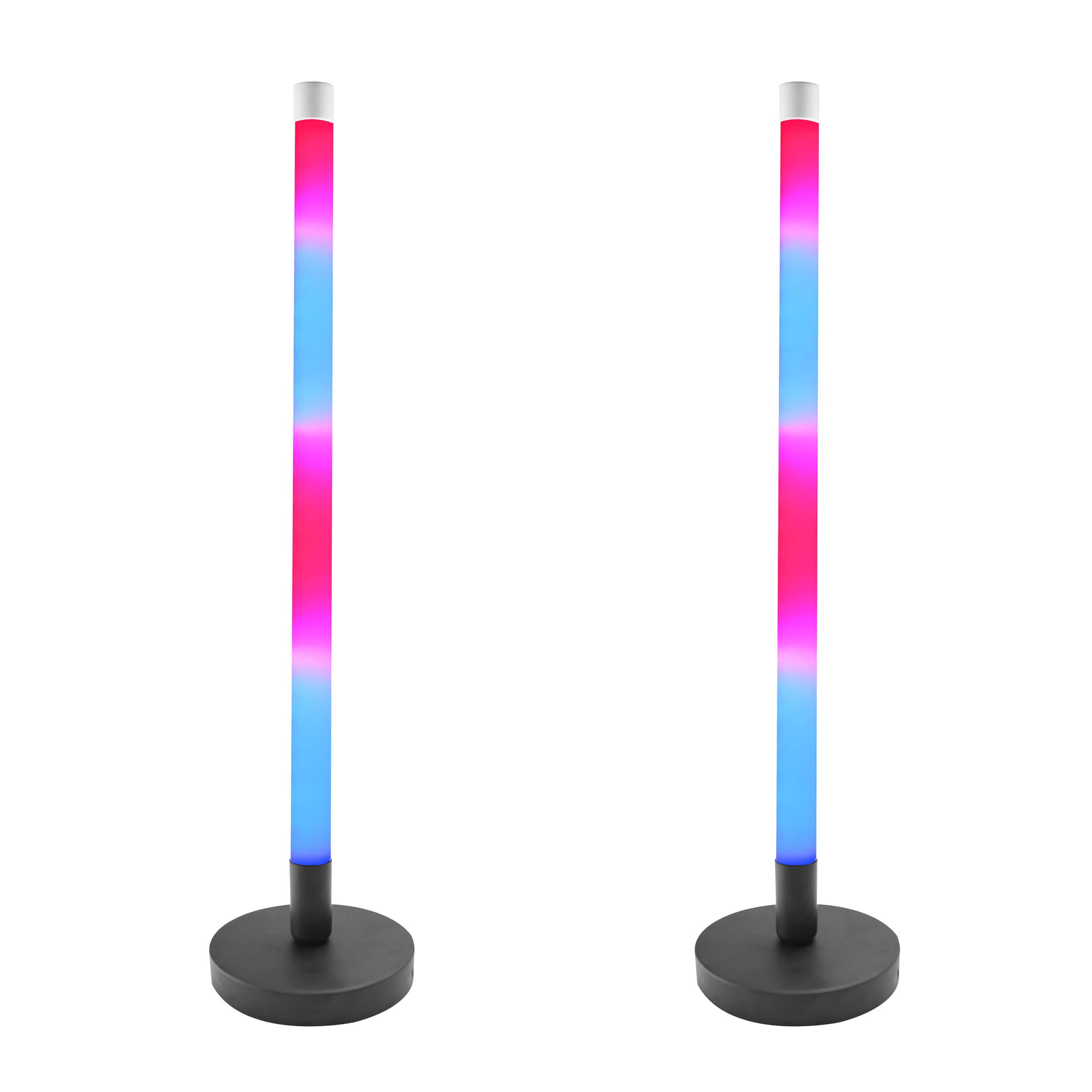 RGB 320-degree Rainbow LED tube Floor/Table-Top Kit By PixaPro 