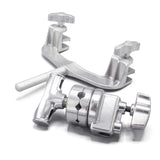 2-Pair Pack Stainless Steel Super G-Clamp with 5/8” Baby-Pin Receiver