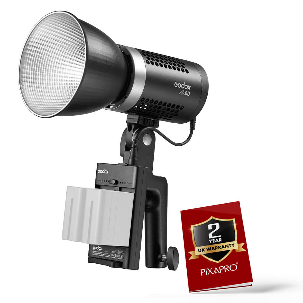 Ml60Bi Handheld COB LED Video Light 2800-6500K By Godox 