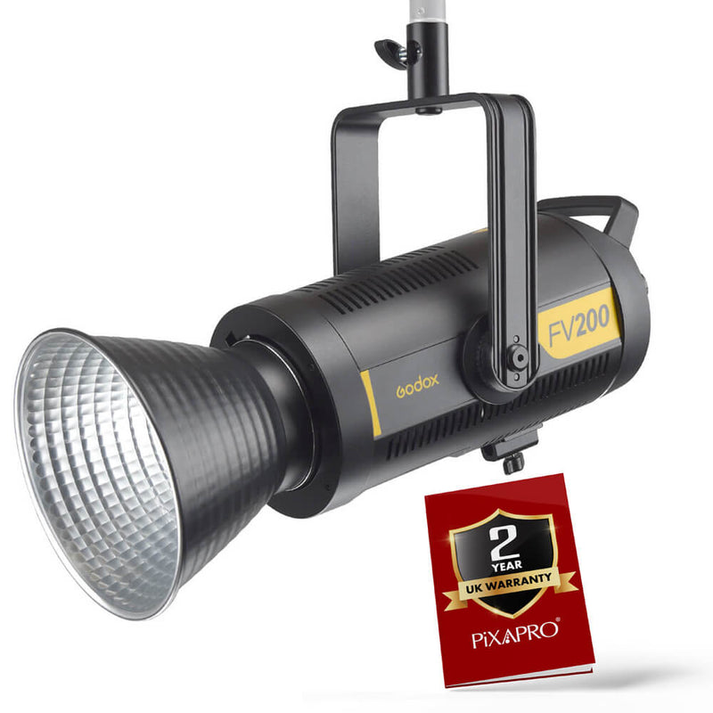 Godox FV200 200W High-Speed Sync 2in1 LED Flash Light 